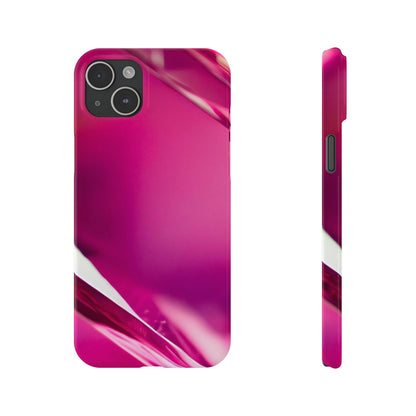 Slim Phone Case – Magenta Motion