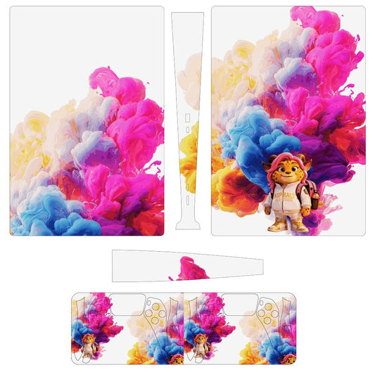 Console Skin Kit – Monster Splash