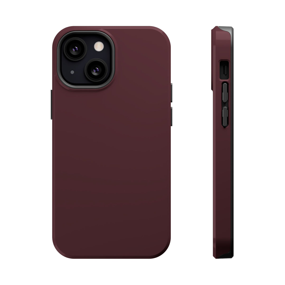 Wireless-Charging Compatible Case – Mulled Wine – Compatible with iPhone 13–17 & Samsung Galaxy S25–S26 Series