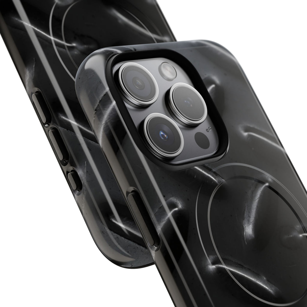 Protective Magnetic Phone Case – Blackout Plate