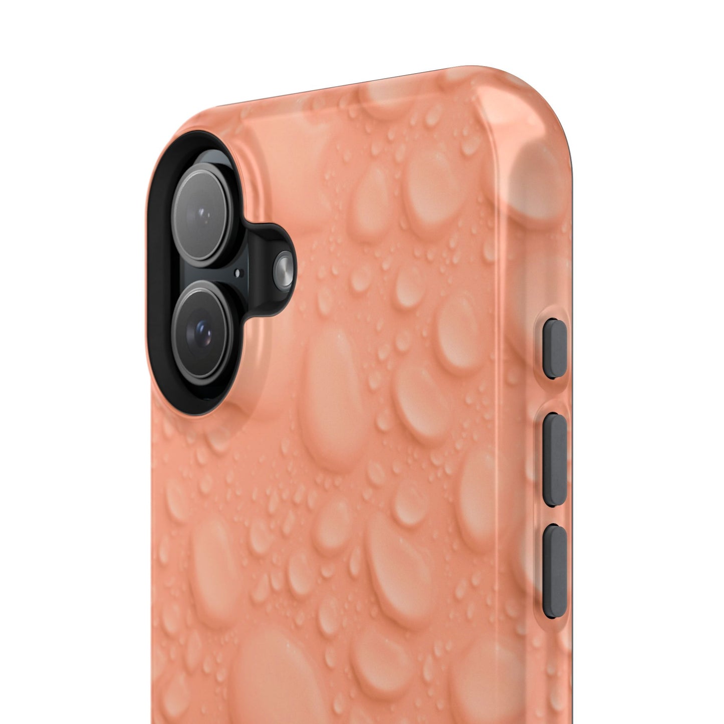Impact-Resistant Phone Case – Apricot Rain