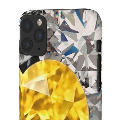 Snap Phone Case – Heart of Gold