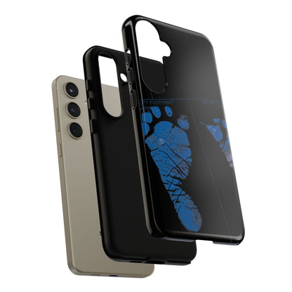 Protective Phone Case – Mom’s Little Blue Footprints