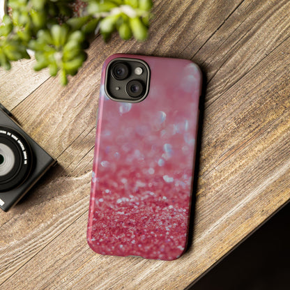 Protective Phone Case – Rosé Sparkle
