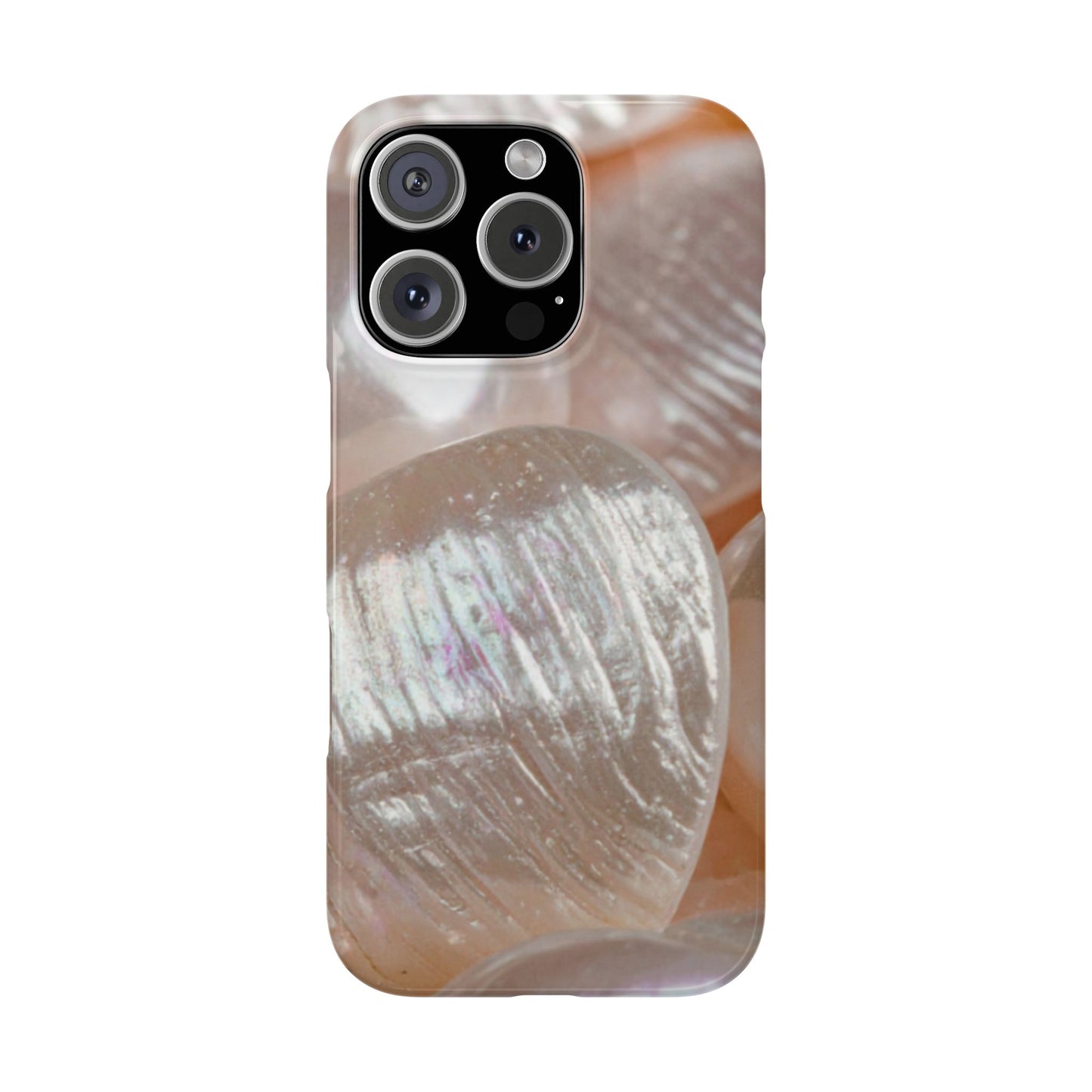 Slim Phone Case – Blush Pearl