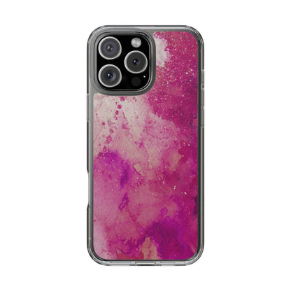 Clear Phone Case – Spilled Wine
