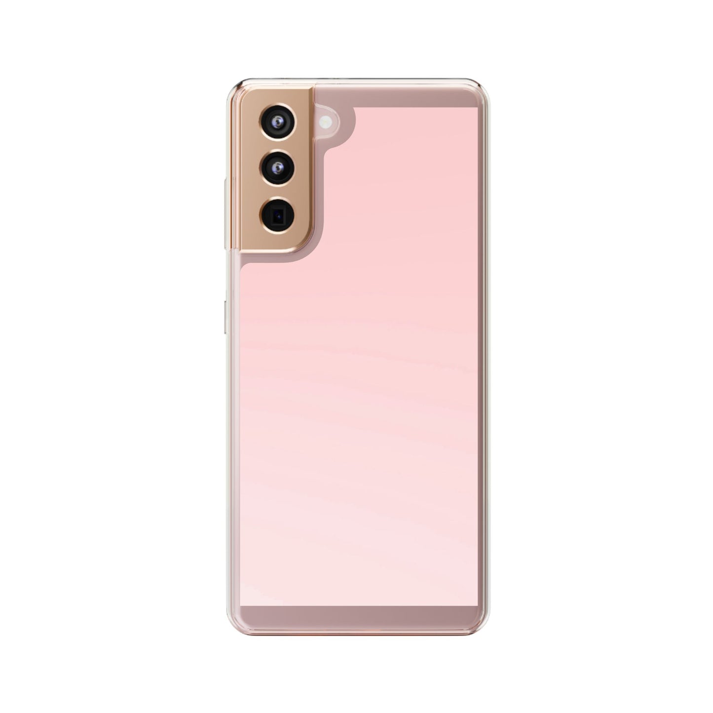 Clear Phone Case – Soft Blush