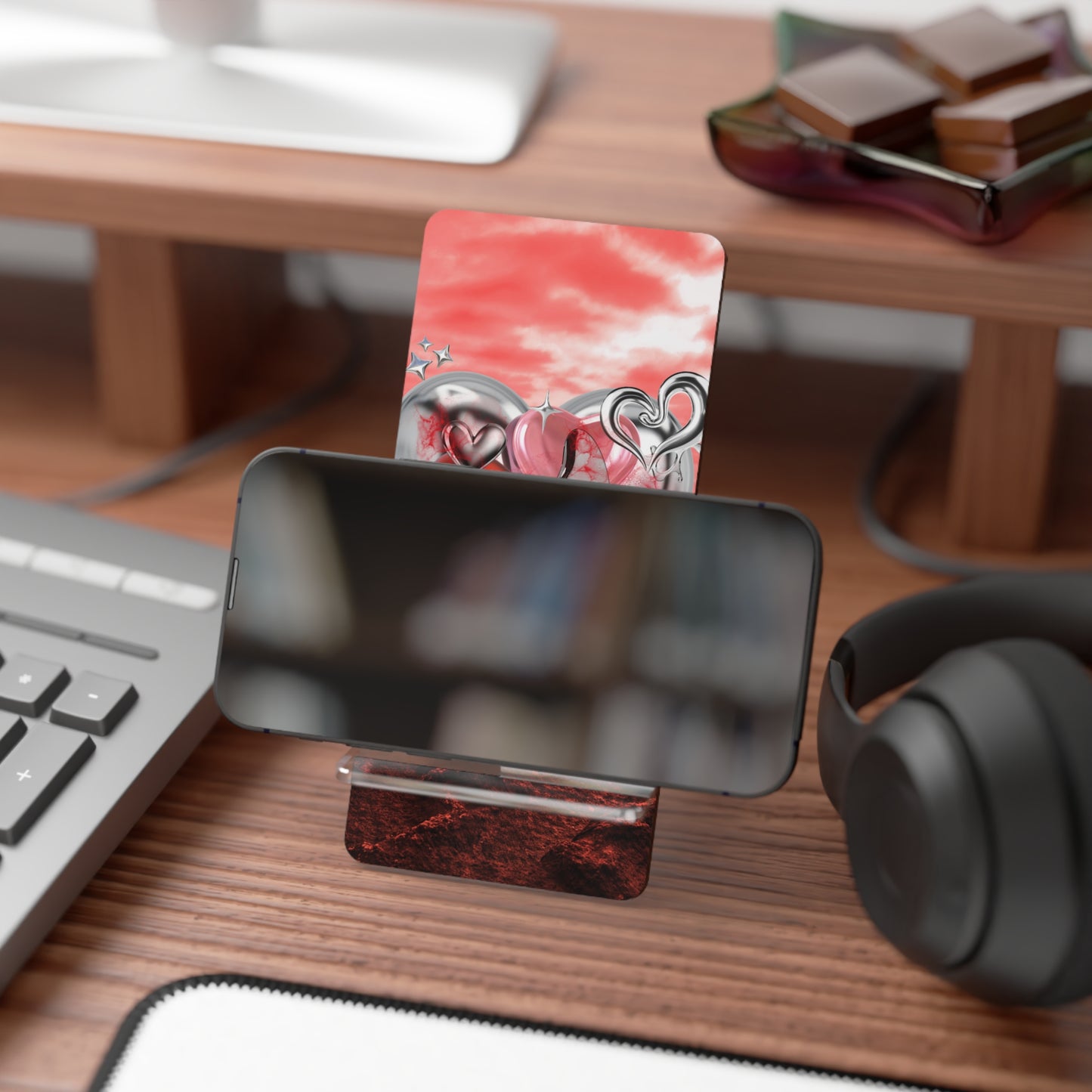 Phone Stand – Chrome Love