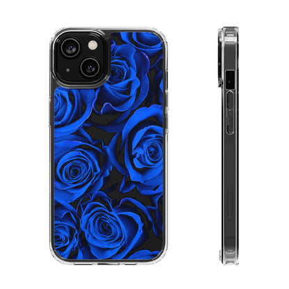 Clear Magnetic Phone Case – Midnight Bloom