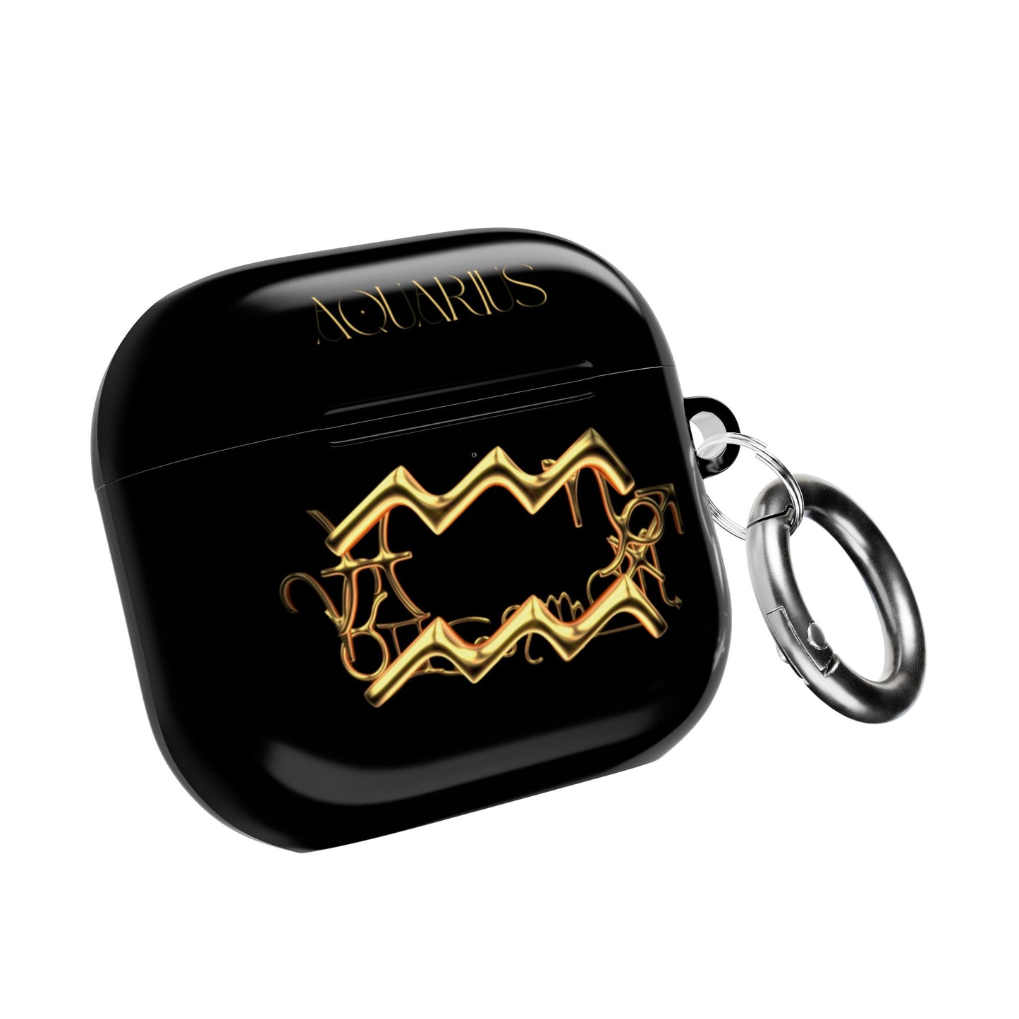 Earbud Case Cover – Luminous Aquarius