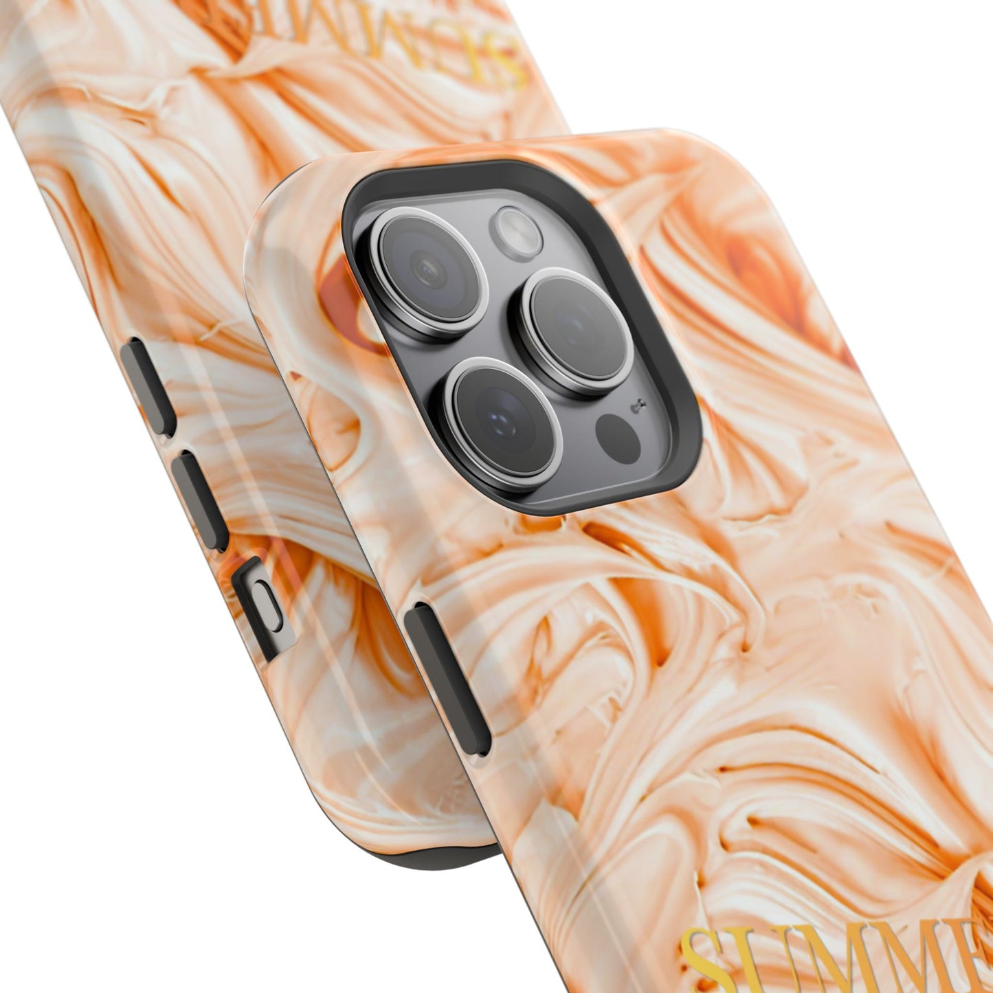 Impact-Resistant Phone Case – Peach Sorbet