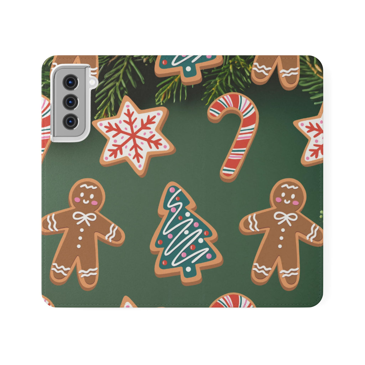 Flip Case – Cookie Season – Compatible with iPhone 11–17 & Samsung Galaxy S21–S25 Series