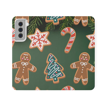Flip Case – Cookie Season – Compatible with iPhone 11–17 & Samsung Galaxy S21–S25 Series