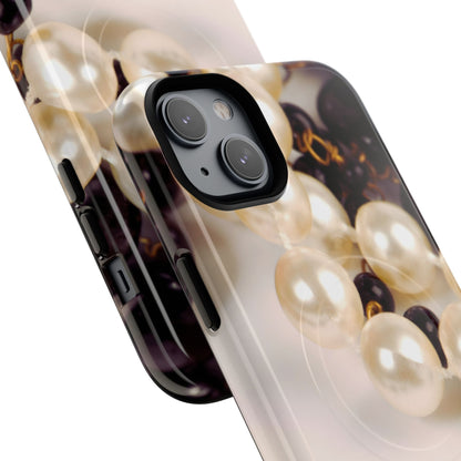 Protective Magnetic Phone Case – Noir Pearl