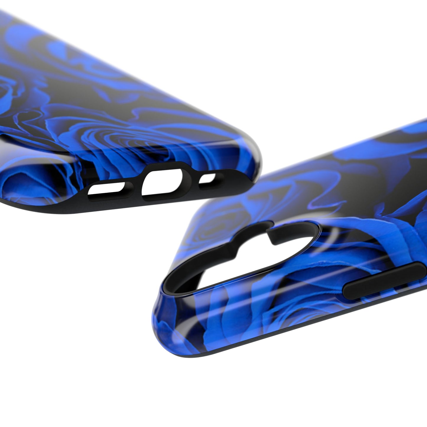 Impact-Resistant Phone Case – Midnight Bloom