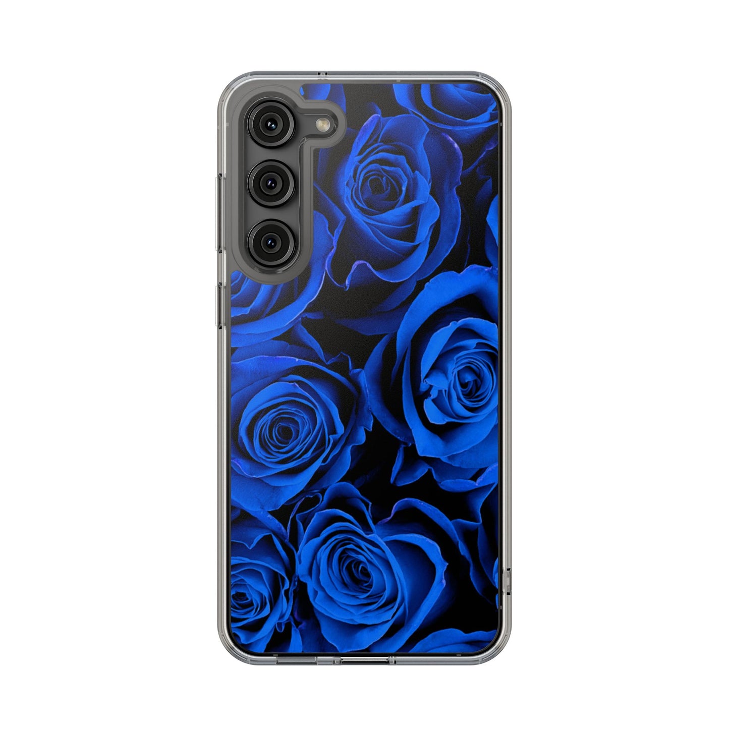 Clear Phone Case – Midnight Bloom