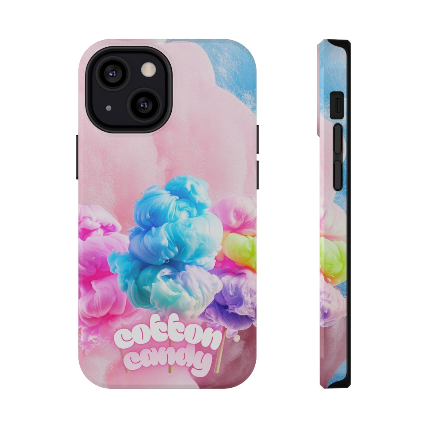 Impact-Resistant Phone Case – Cotton Candy Dream