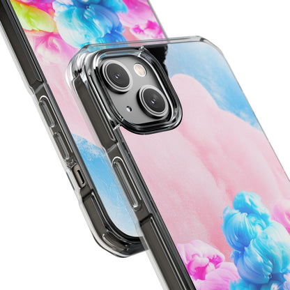 Clear Magnetic Phone Case – Cotton Candy Dream