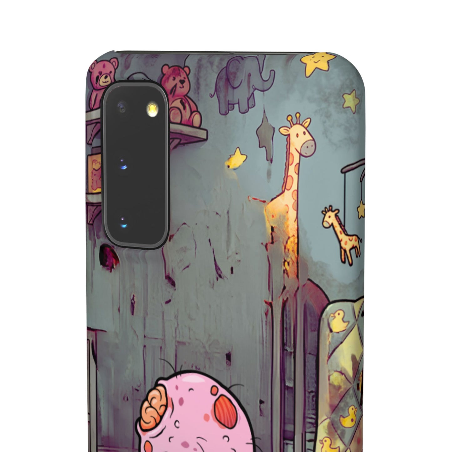 Phone Case — Creepy Cute Zombie Baby Nursery Design