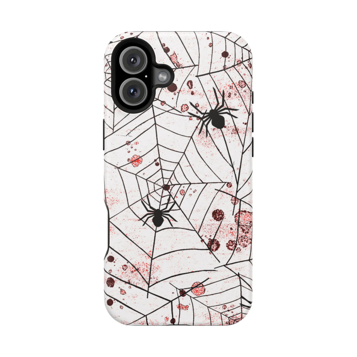Impact-Resistant Phone Case – Blood Web