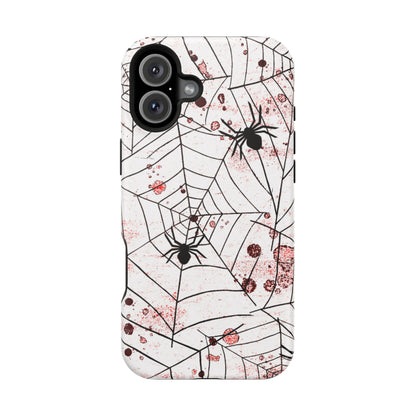 Impact-Resistant Phone Case – Blood Web