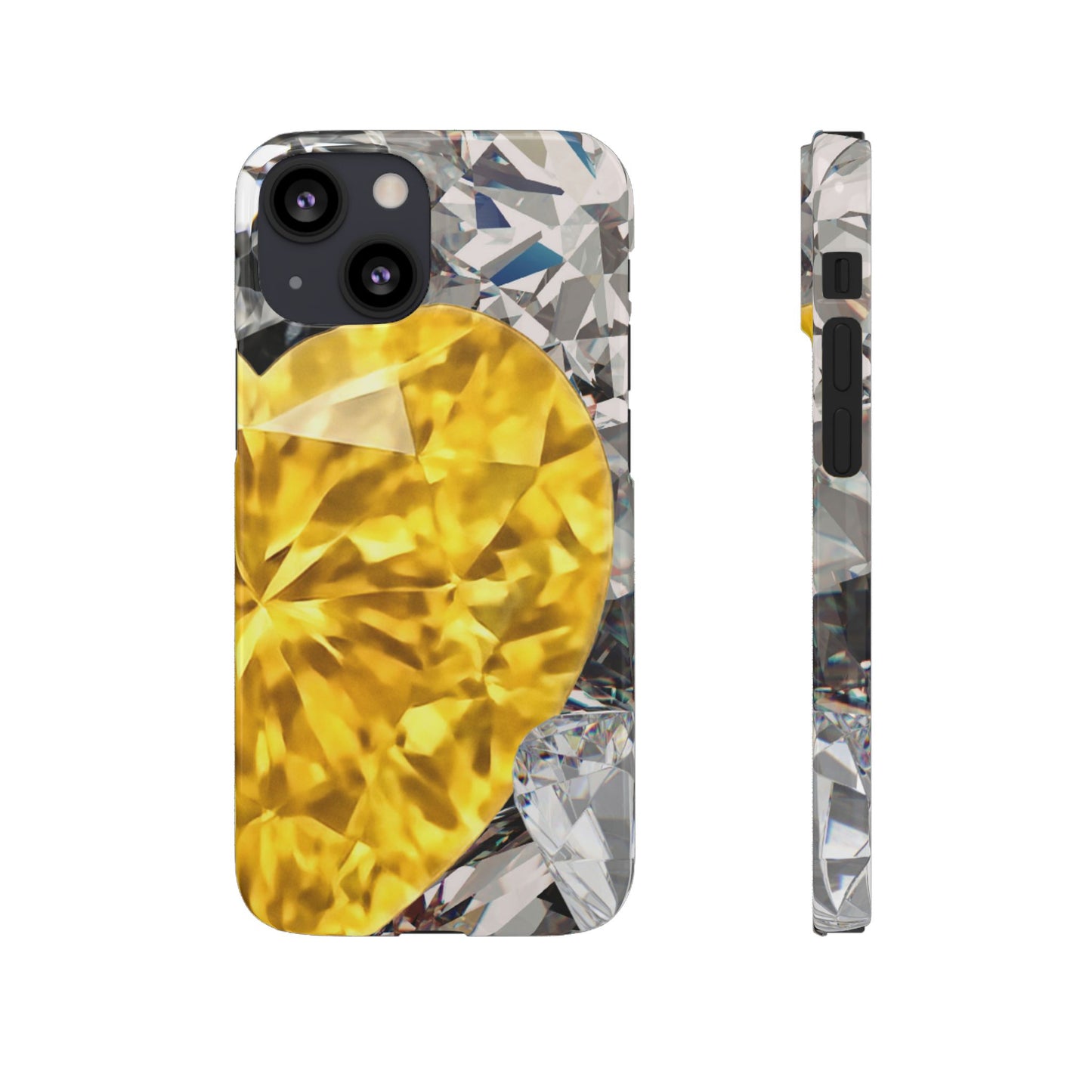 Snap Phone Case – Heart of Gold