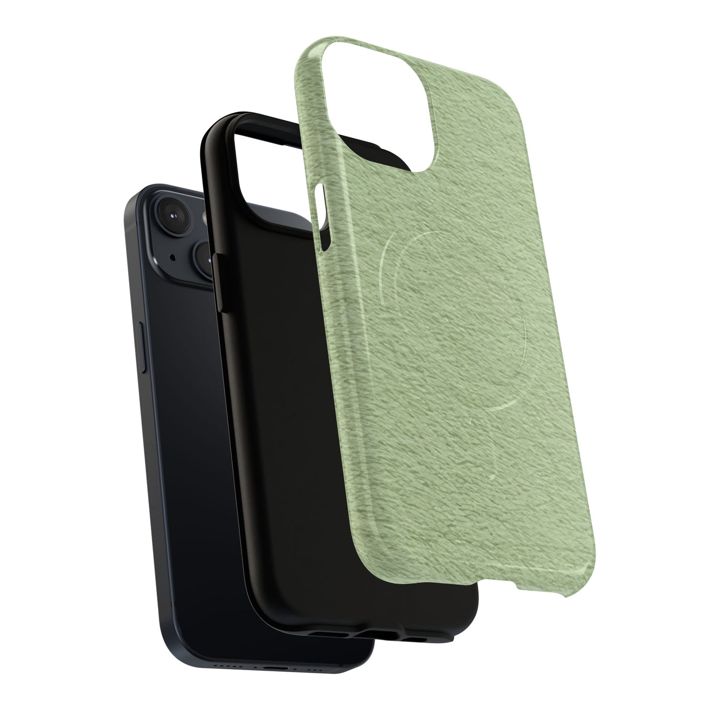 Protective Magnetic Phone Case – Matcha Wash