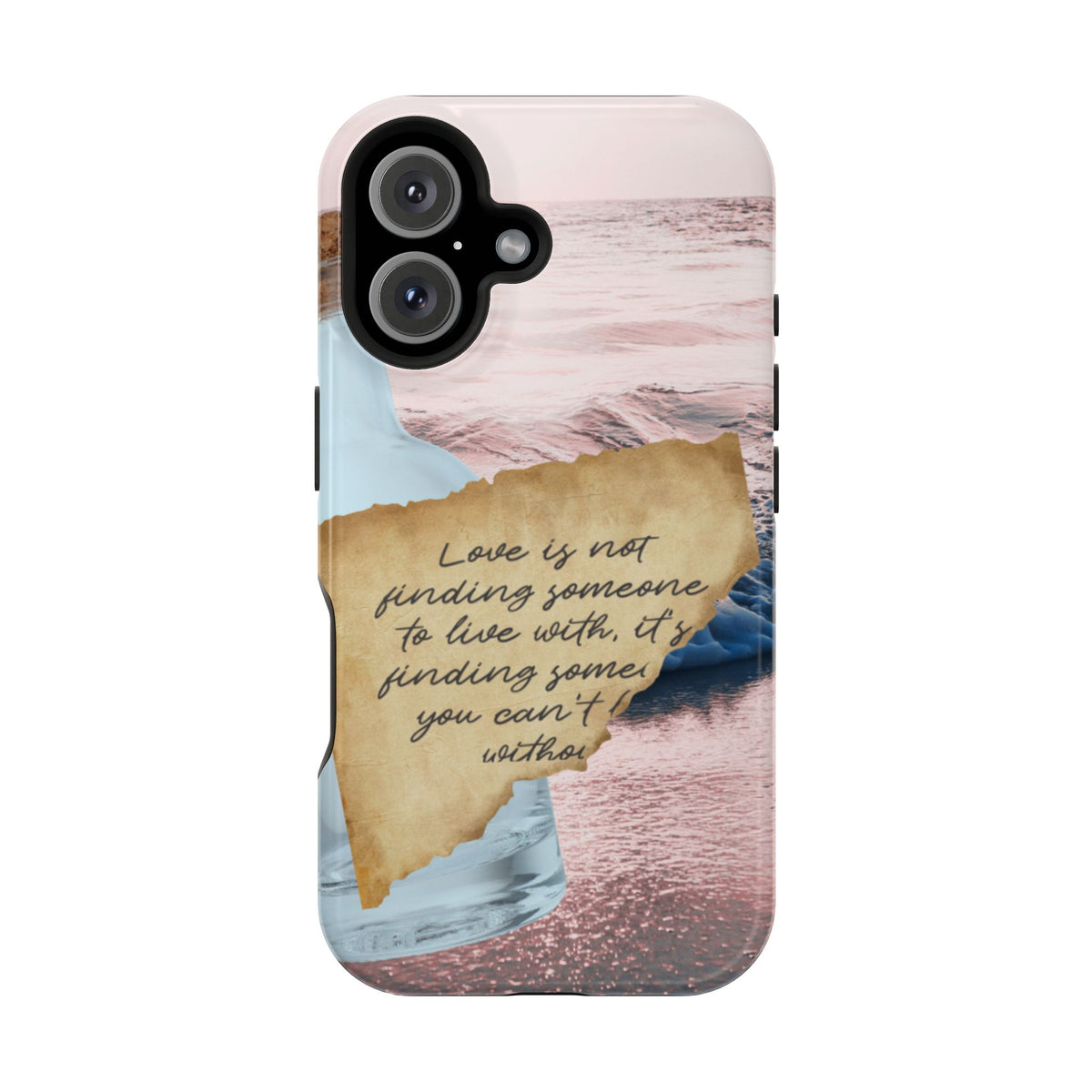 Impact-Resistant Phone Case – Written in the Tide – Compatible with iPhone 11–17 & Samsung Galaxy S22–S26 Series