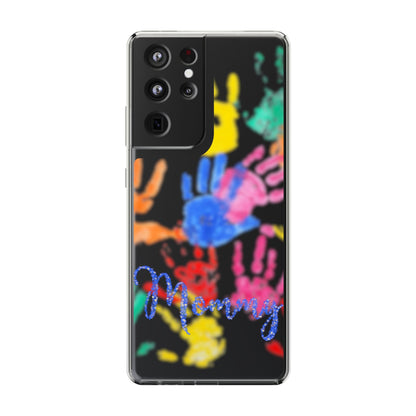 Clear Phone Case – Handprint Memories