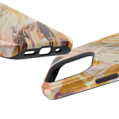 Wireless-Charging Compatible Case – Brush & Bronze