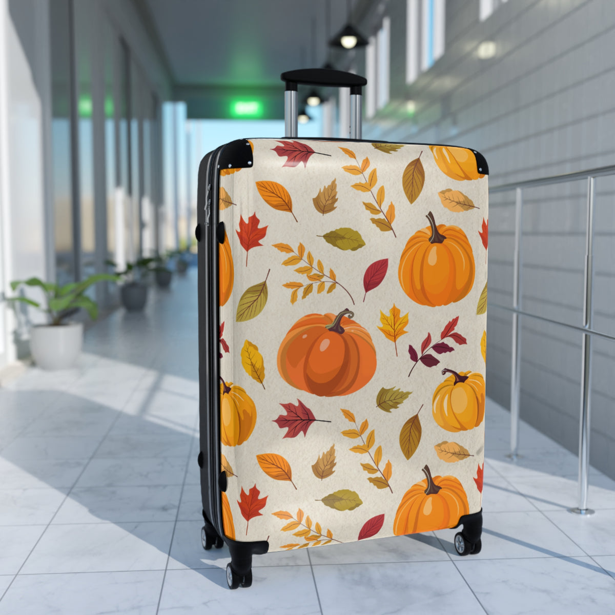 Hard-Shell Suitcase – Falling for Pumpkin