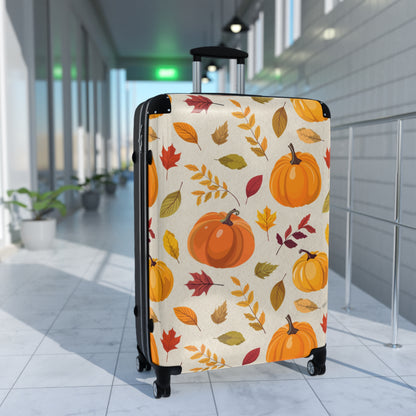 Hard-Shell Suitcase – Falling for Pumpkin