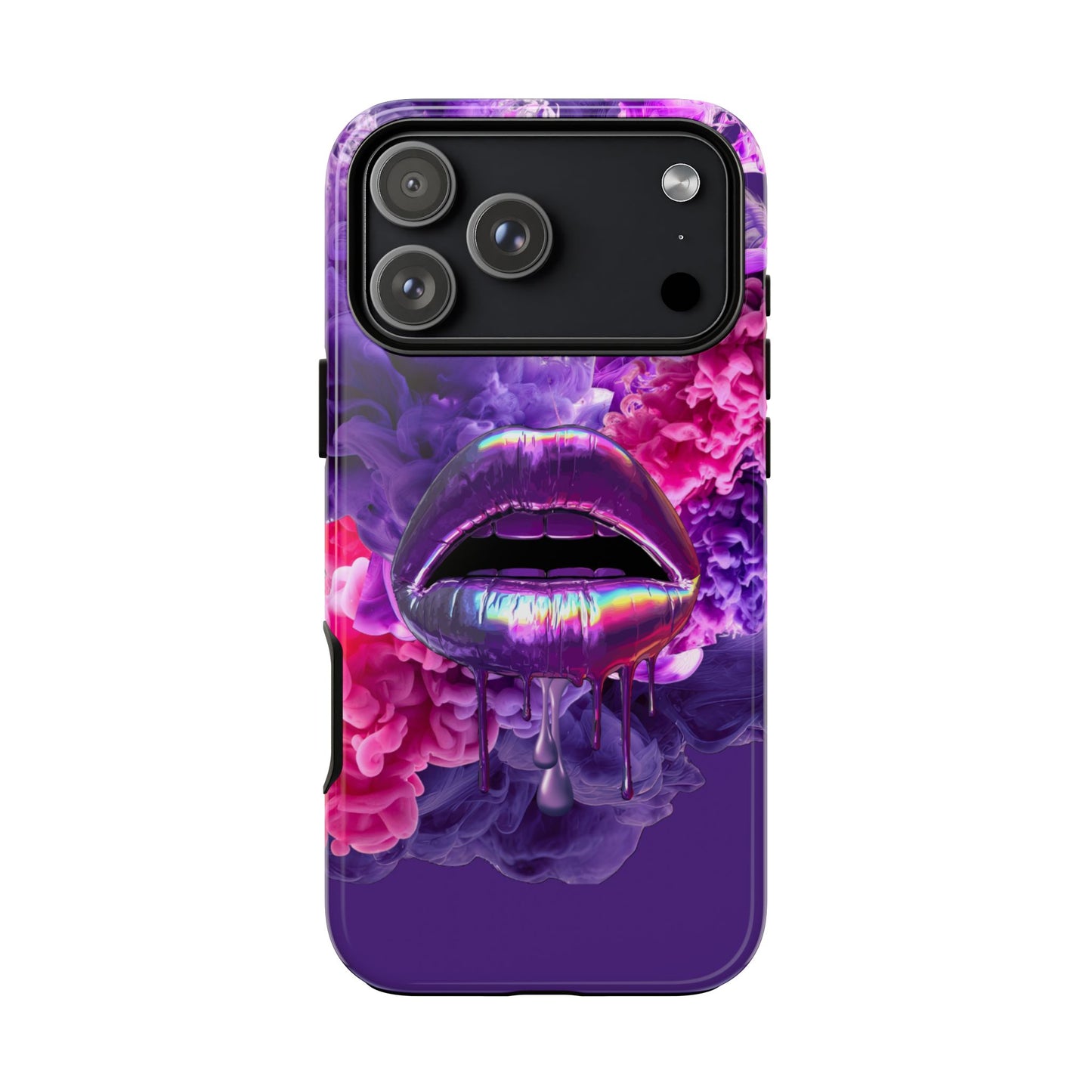 Protective Phone Case – Purple Haze Lips