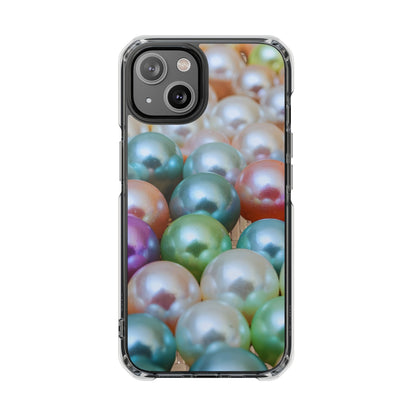 Clear Magnetic Phone Case – Pearl Pop