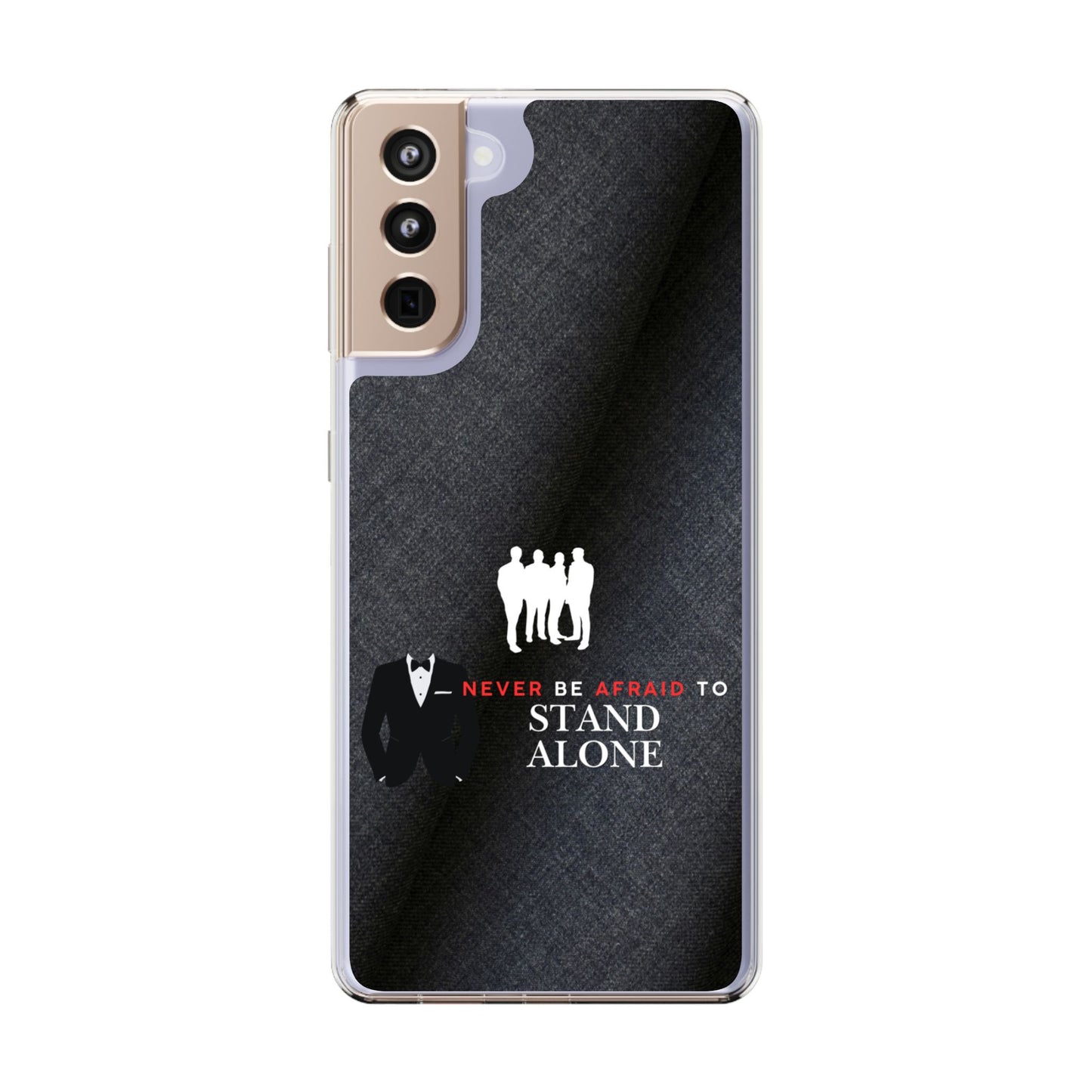 Clear Phone Case – Stand Alone