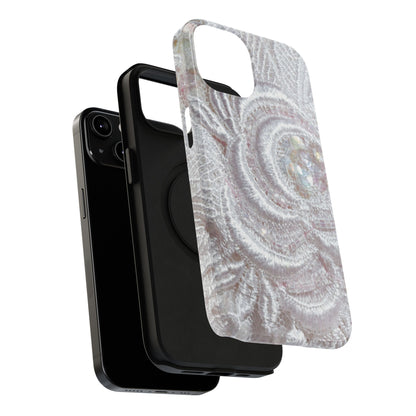 Impact-Resistant Phone Case – Lace Veil