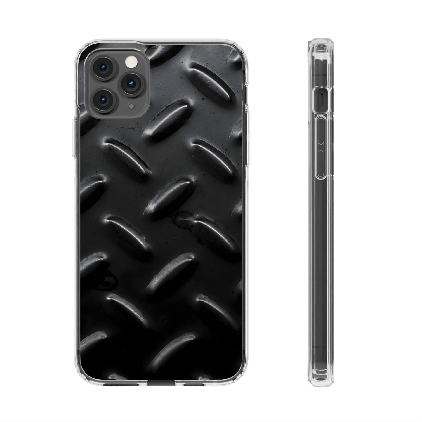 Clear Phone Case – Blackout Plate