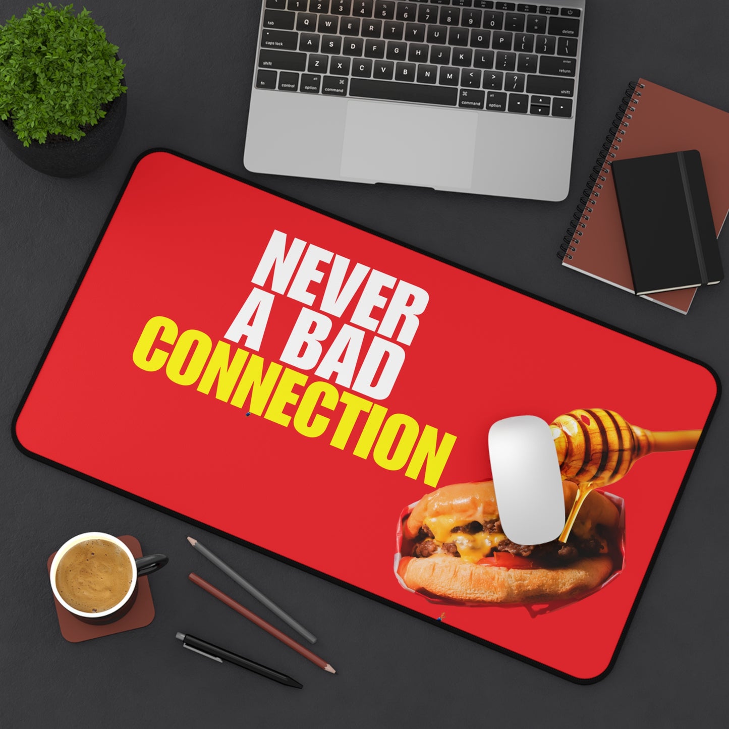 Neoprene Desk Mat – Never a Bad Connection