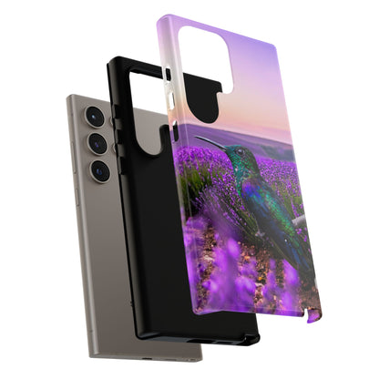 Protective Phone Case – Hummingbird Reverie