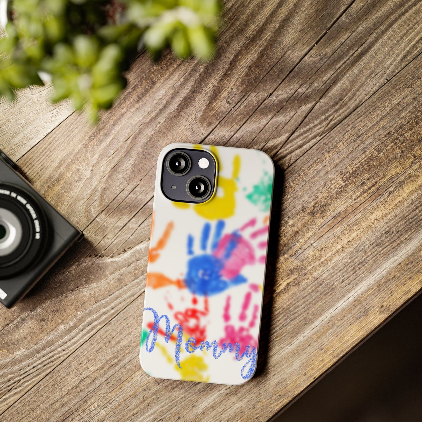 Slim Phone Case – Handprint Memories