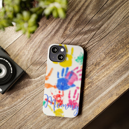 Slim Phone Case – Handprint Memories
