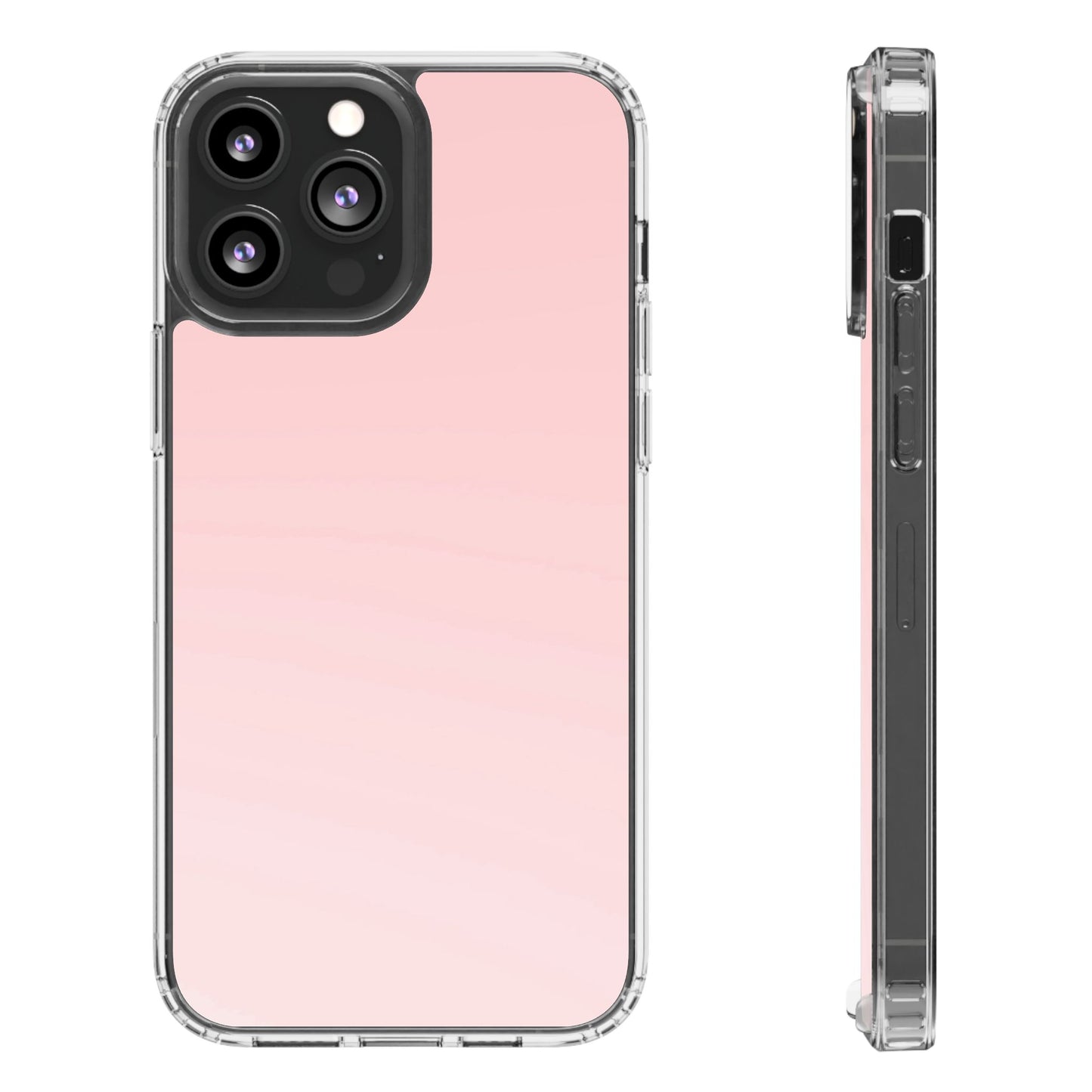 Clear Phone Case – Soft Blush