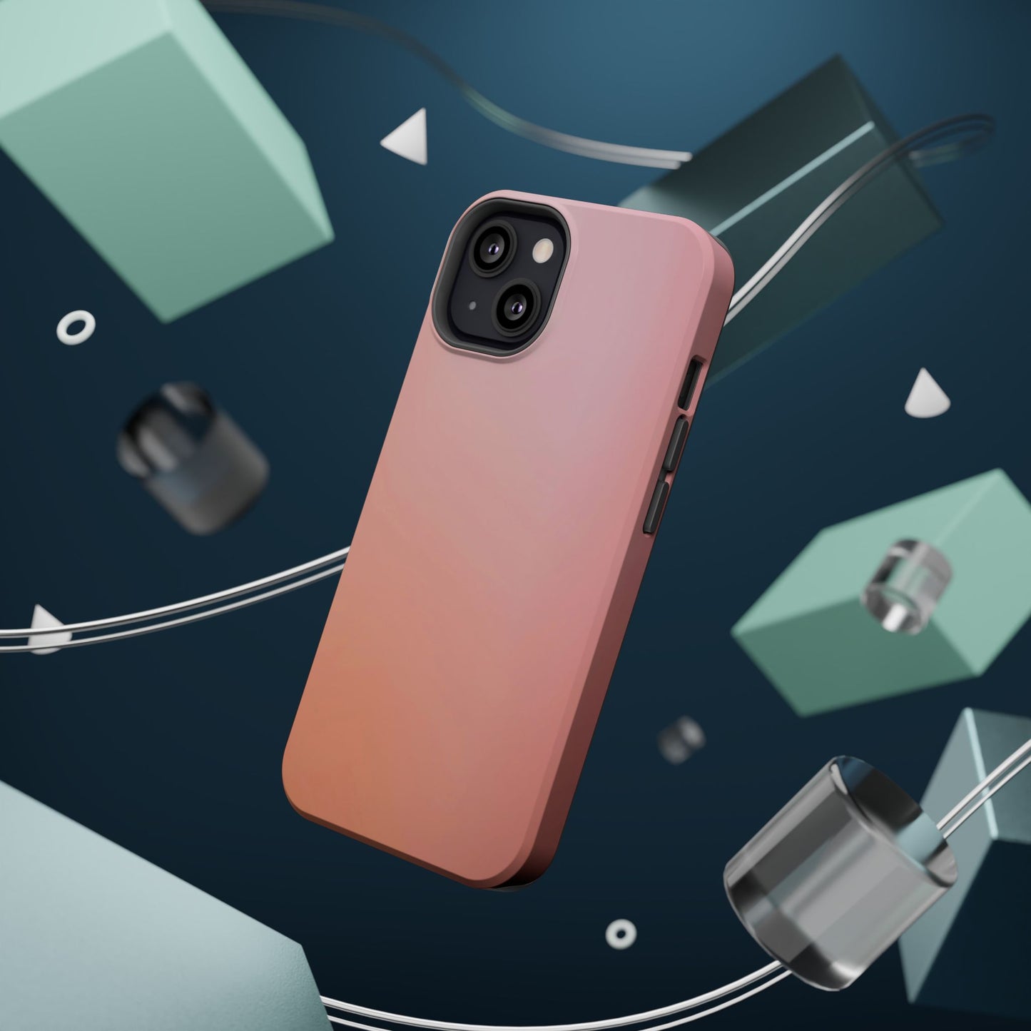 Wireless-Charging Compatible Case – Peachy Calm