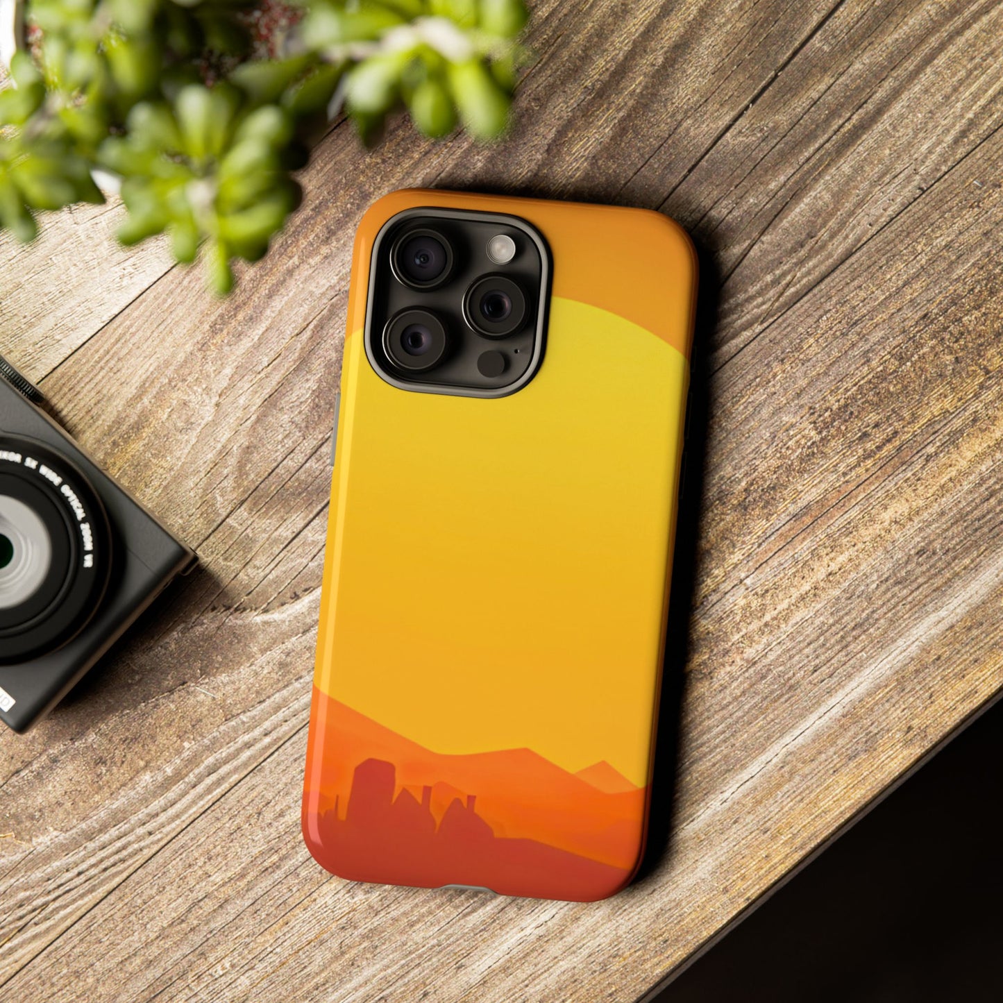 Protective Phone Case – Desert Sunrise