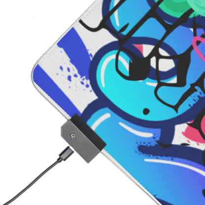 Gaming LED Desk Mat – Dead Loud