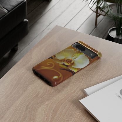 Protective Phone Case – Amber Orchid