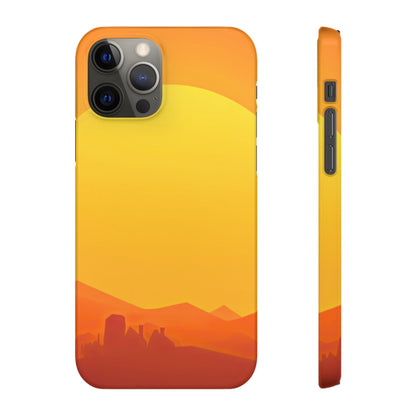 Snap Phone Case – Desert Sunrise