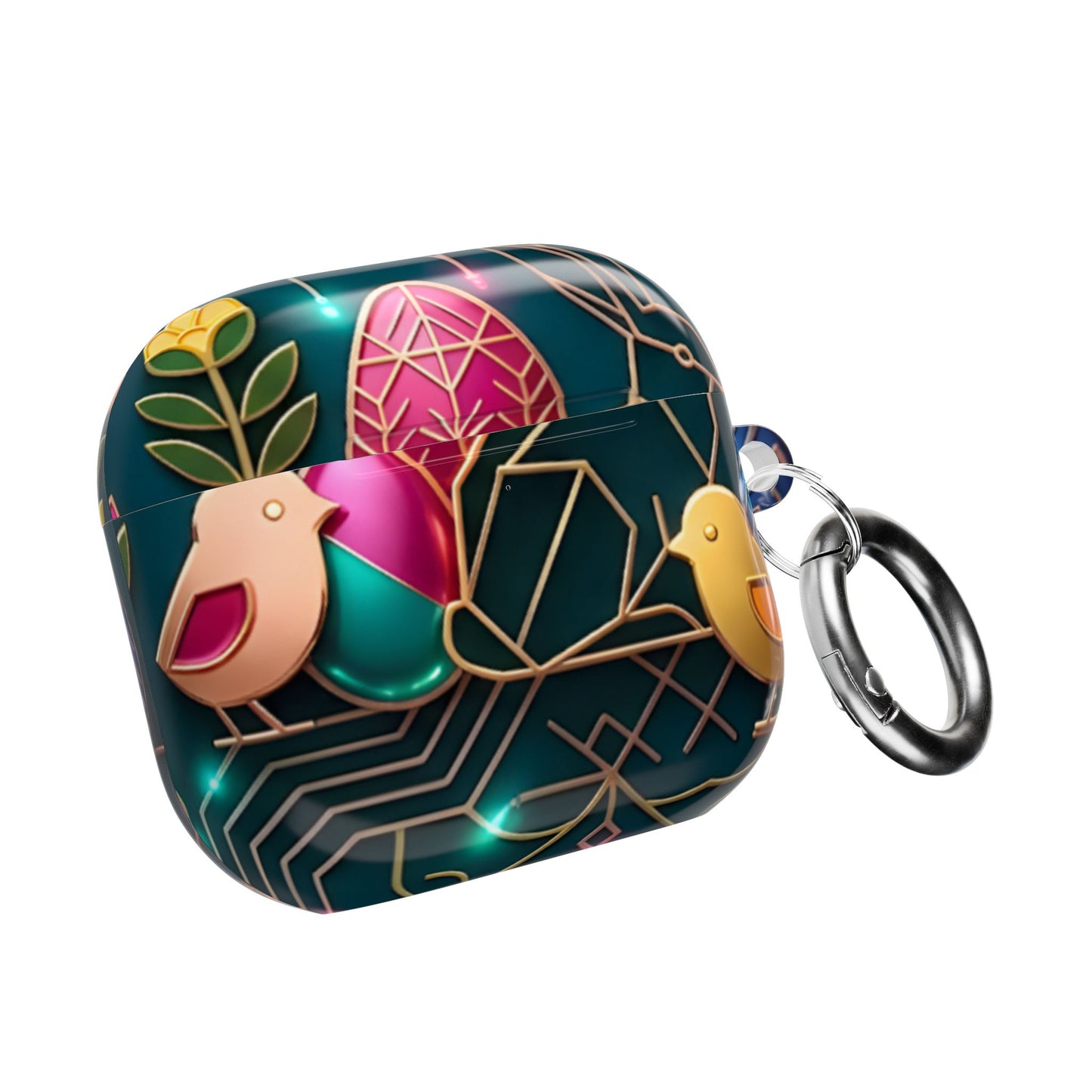 Earbud Case Cover – Jeweled Garden