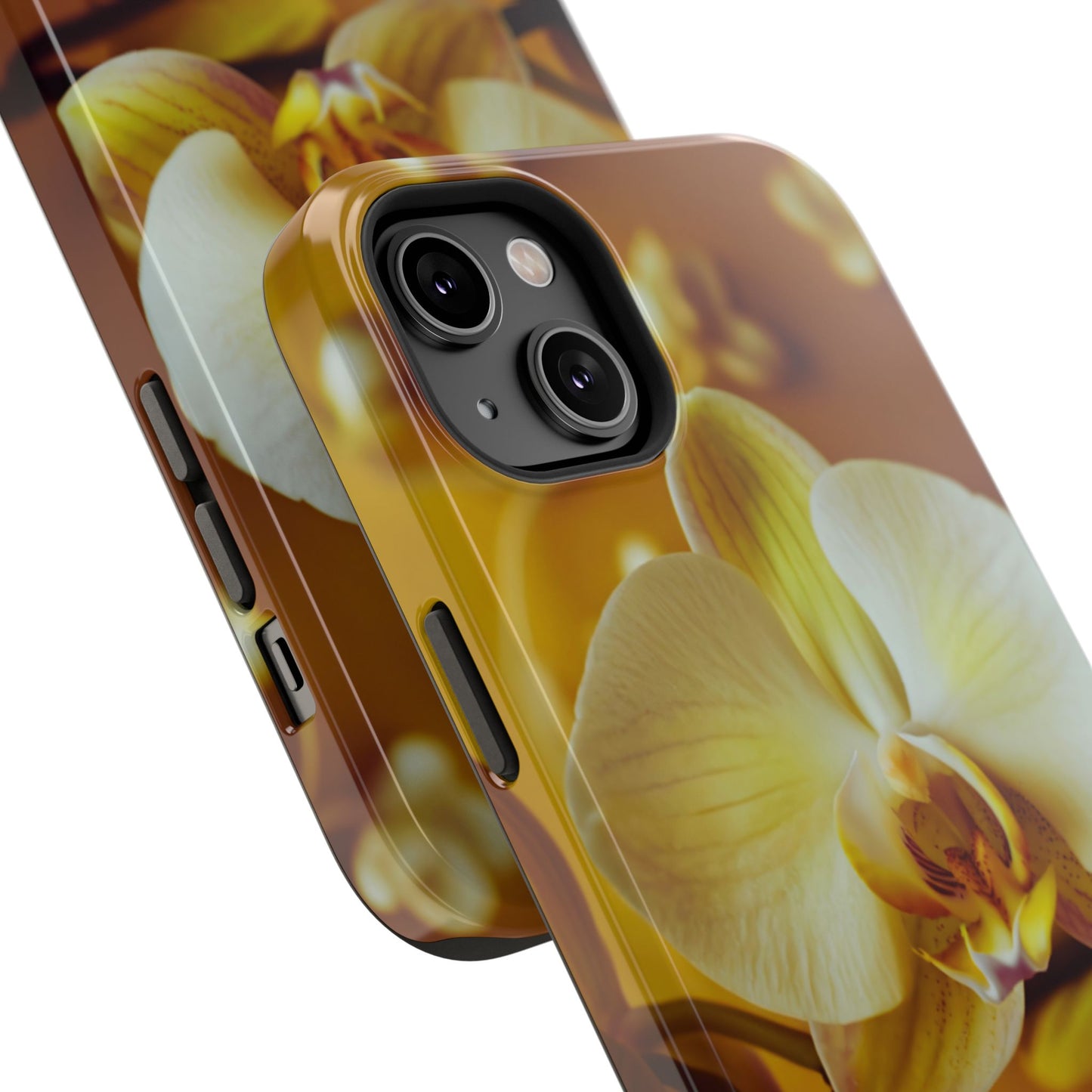 Protective Phone Case – Amber Orchid