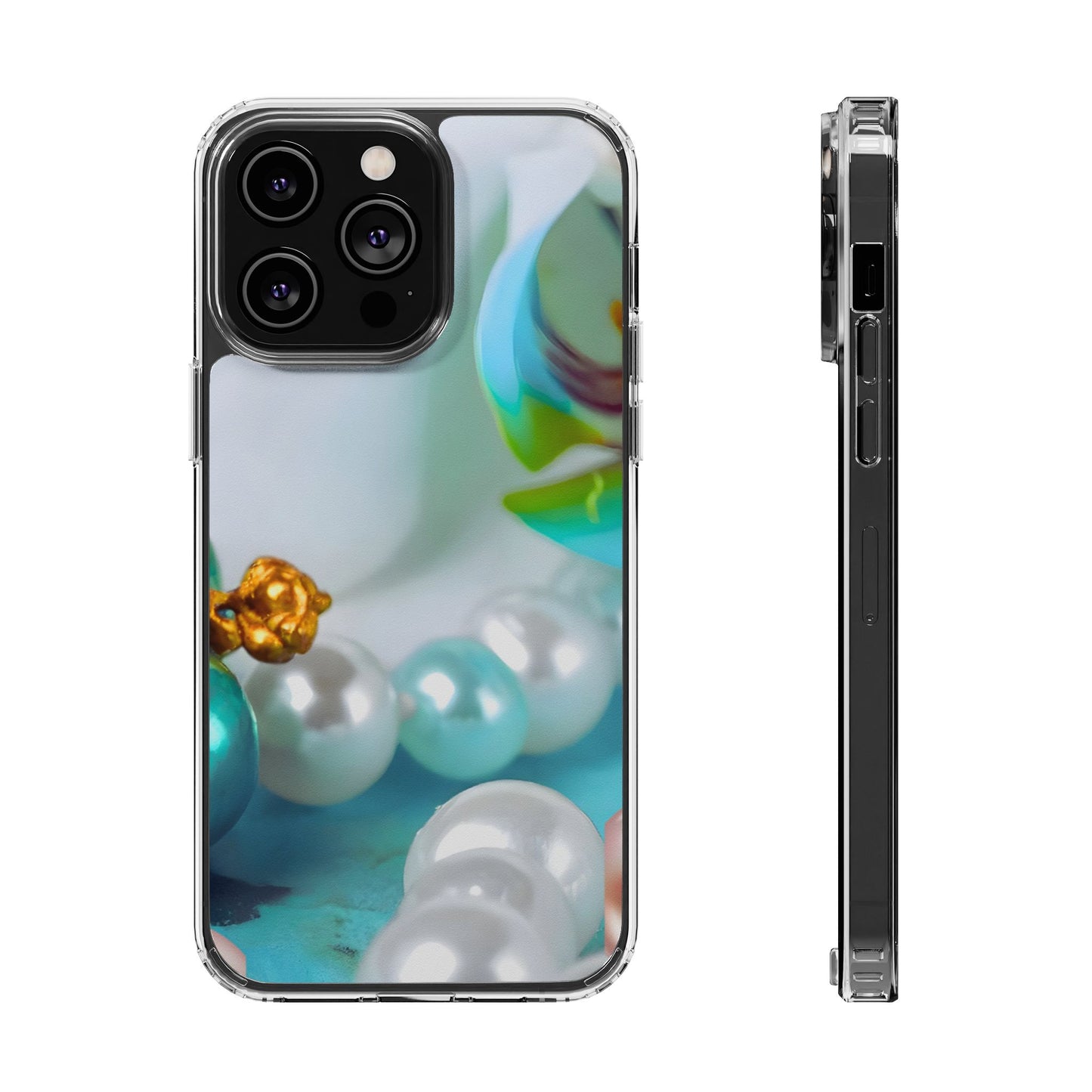 Clear Phone Case – Mermaid's Pearl